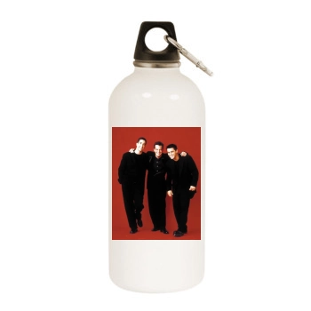 Friends White Water Bottle With Carabiner