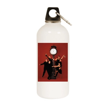 Friends White Water Bottle With Carabiner