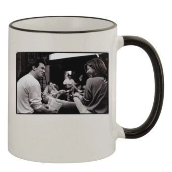 Friends 11oz Colored Rim & Handle Mug