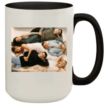 Friends 15oz Colored Inner & Handle Mug