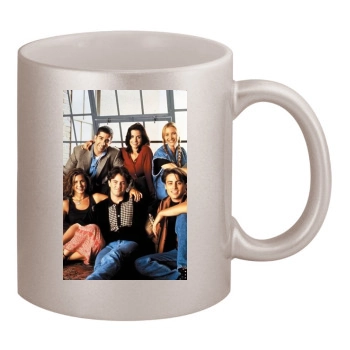 Friends 11oz Metallic Silver Mug