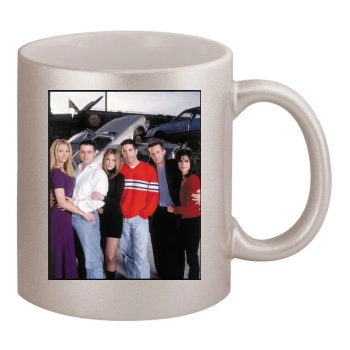 Friends 11oz Metallic Silver Mug