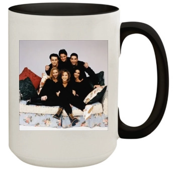 Friends 15oz Colored Inner & Handle Mug