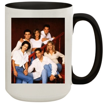 Friends 15oz Colored Inner & Handle Mug