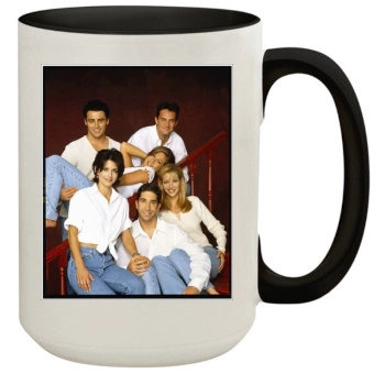 Friends 15oz Colored Inner & Handle Mug