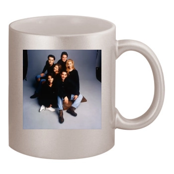 Friends 11oz Metallic Silver Mug