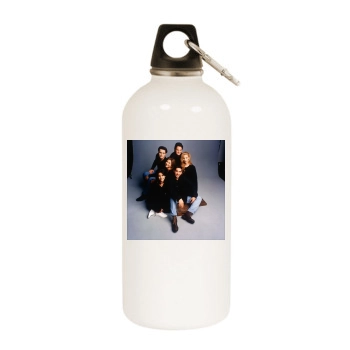 Friends White Water Bottle With Carabiner