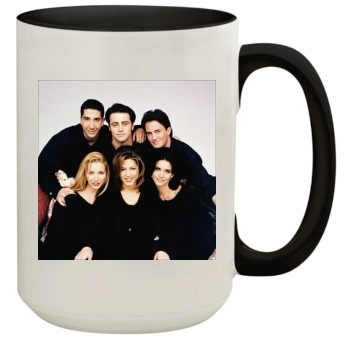 Friends 15oz Colored Inner & Handle Mug