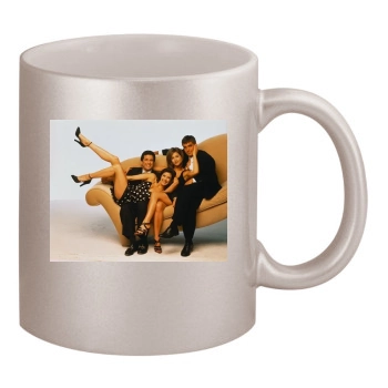 Friends 11oz Metallic Silver Mug