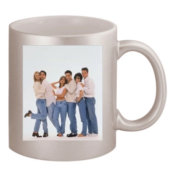 Friends 11oz Metallic Silver Mug