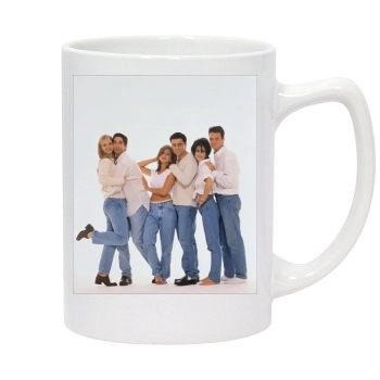 Friends 14oz White Statesman Mug