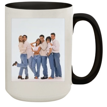 Friends 15oz Colored Inner & Handle Mug