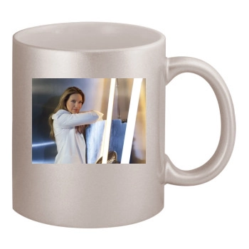 Fringe 11oz Metallic Silver Mug