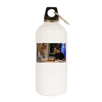 The Big Bang Theory White Water Bottle With Carabiner