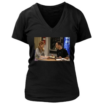 The Big Bang Theory Women's Deep V-Neck TShirt