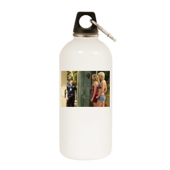 The Big Bang Theory White Water Bottle With Carabiner