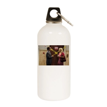 The Big Bang Theory White Water Bottle With Carabiner