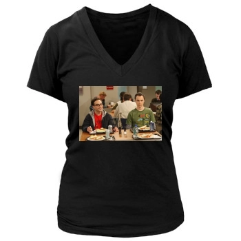 The Big Bang Theory Women's Deep V-Neck TShirt