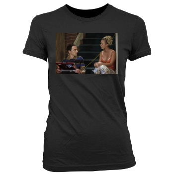 The Big Bang Theory Women's Junior Cut Crewneck T-Shirt