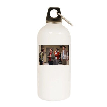 The Big Bang Theory White Water Bottle With Carabiner