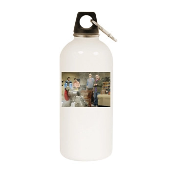 The Big Bang Theory White Water Bottle With Carabiner