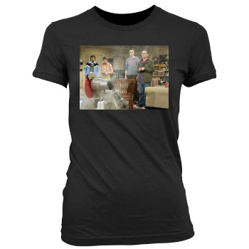 The Big Bang Theory Women's Junior Cut Crewneck T-Shirt