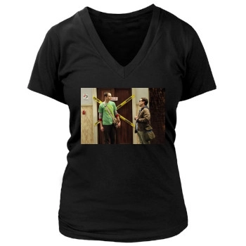 The Big Bang Theory Women's Deep V-Neck TShirt