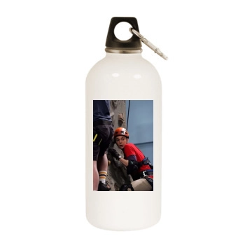 The Big Bang Theory White Water Bottle With Carabiner