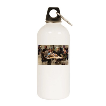 The Big Bang Theory White Water Bottle With Carabiner