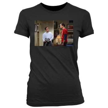 The Big Bang Theory Women's Junior Cut Crewneck T-Shirt