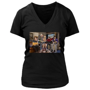 The Big Bang Theory Women's Deep V-Neck TShirt