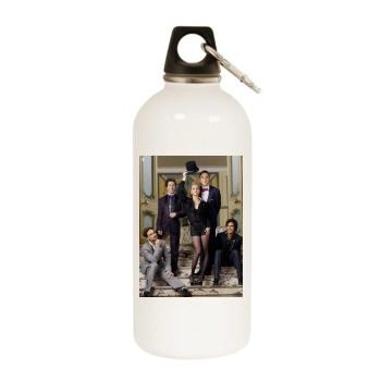 The Big Bang Theory White Water Bottle With Carabiner