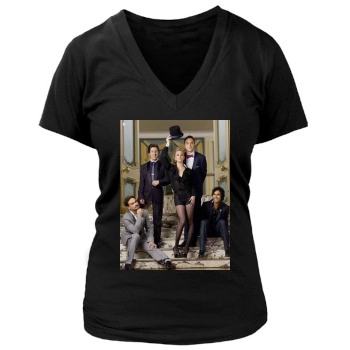 The Big Bang Theory Women's Deep V-Neck TShirt