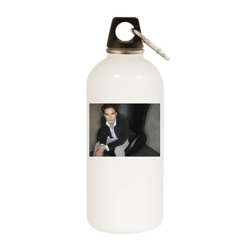 The Big Bang Theory White Water Bottle With Carabiner