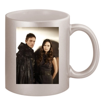 The Cape 11oz Metallic Silver Mug