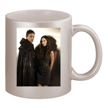 The Cape 11oz Metallic Silver Mug