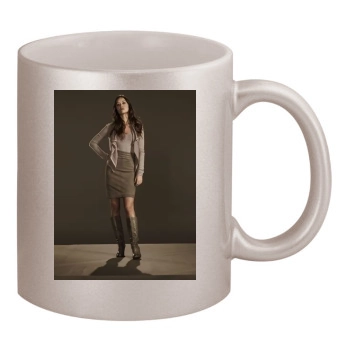 The Cape 11oz Metallic Silver Mug