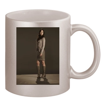 The Cape 11oz Metallic Silver Mug