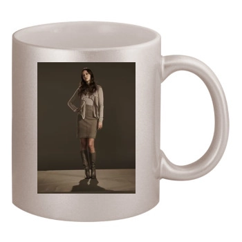 The Cape 11oz Metallic Silver Mug