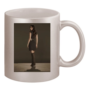 The Cape 11oz Metallic Silver Mug