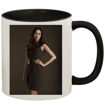 The Cape 11oz Colored Inner & Handle Mug