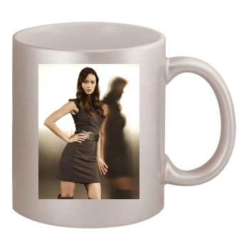 The Cape 11oz Metallic Silver Mug