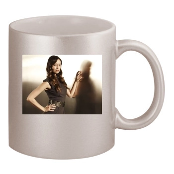 The Cape 11oz Metallic Silver Mug