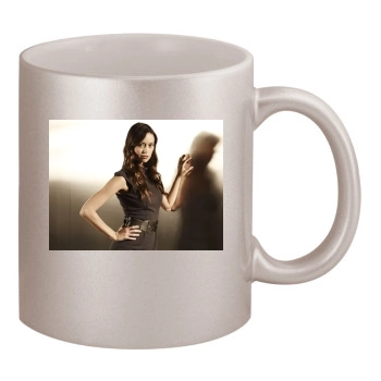 The Cape 11oz Metallic Silver Mug