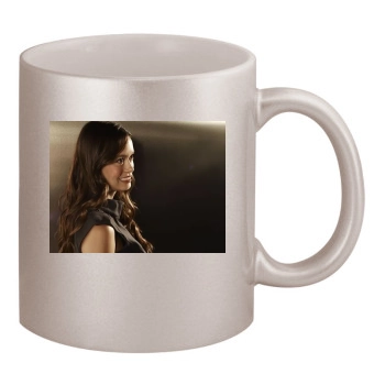 The Cape 11oz Metallic Silver Mug