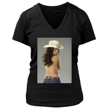 The Client List Women's Deep V-Neck TShirt