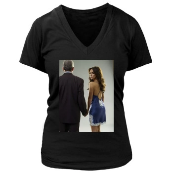 The Client List Women's Deep V-Neck TShirt