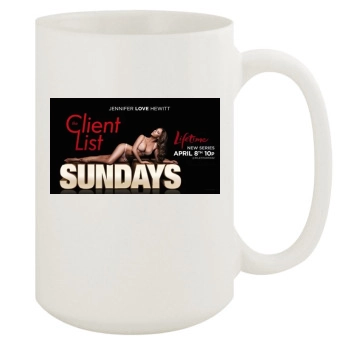 The Client List 15oz White Mug