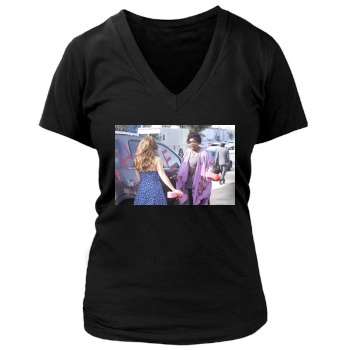 The Client List Women's Deep V-Neck TShirt