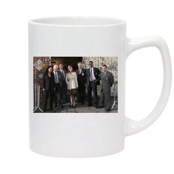 The Closer 14oz White Statesman Mug